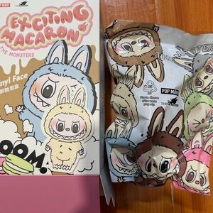 Labubu Macaron Soy Milk Sealed Bag